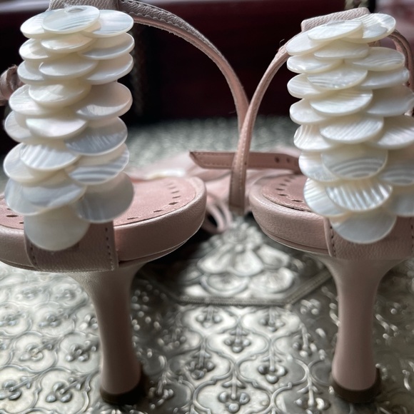 a. testoni light pink sandals - Picture 3 of 11